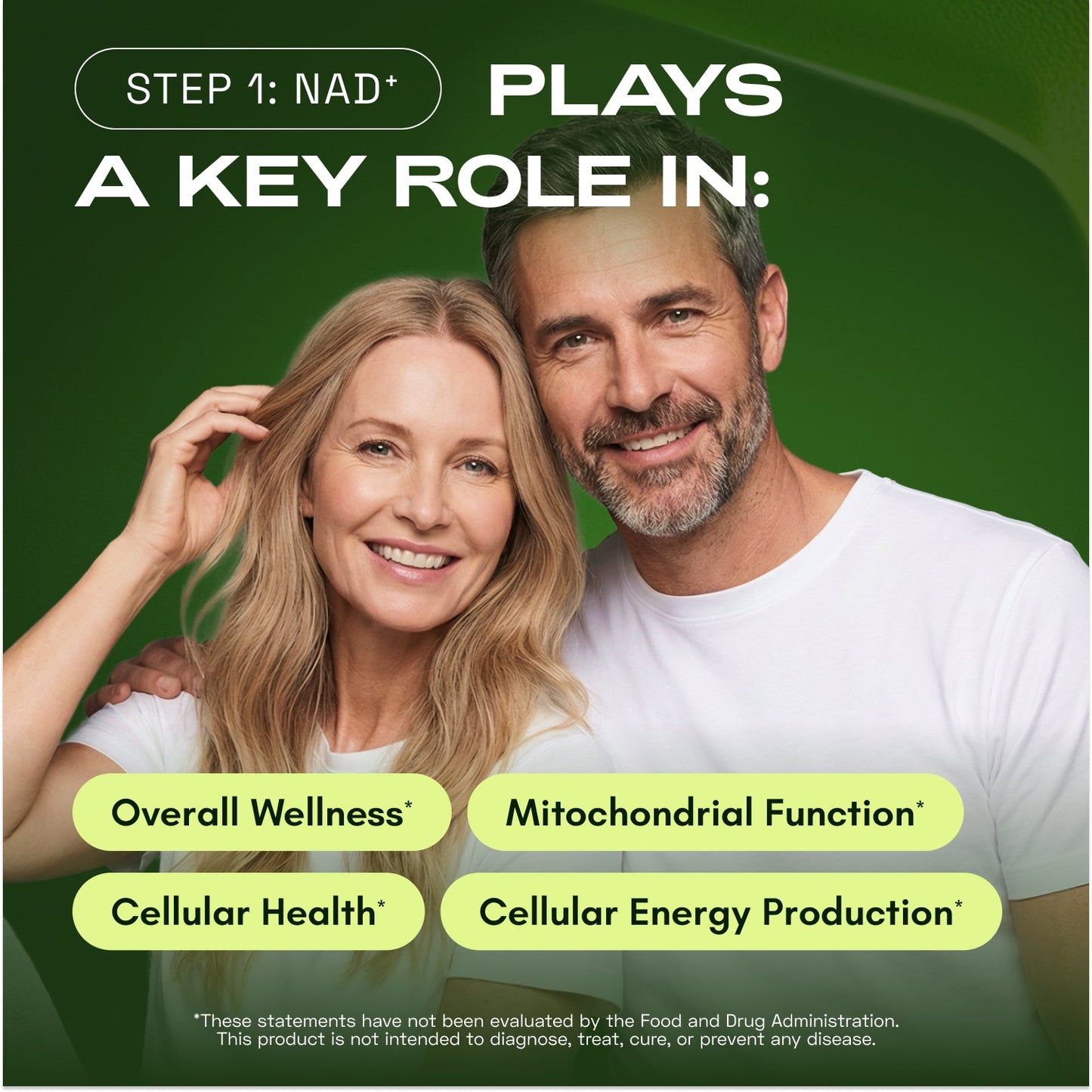 Cata-Kor Cellular Power Trio - NAD Advanced 500 mg, NMN 1000 mg, CA AKG 1000 mg - Resveratrol, TMG, MSM