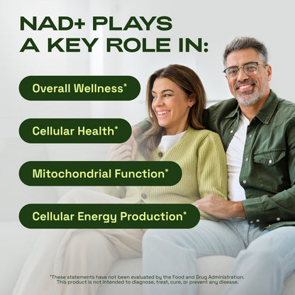 Cata-Kor NAD+ Advanced - NAD Supplement with Resveratrol